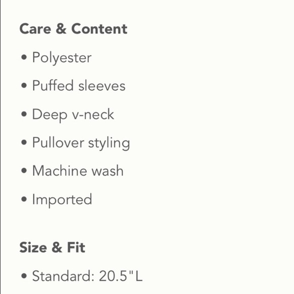 NWT Anthropologie Silky Smoked Sensual Plunge Blouse size S - Picture 7 of 7